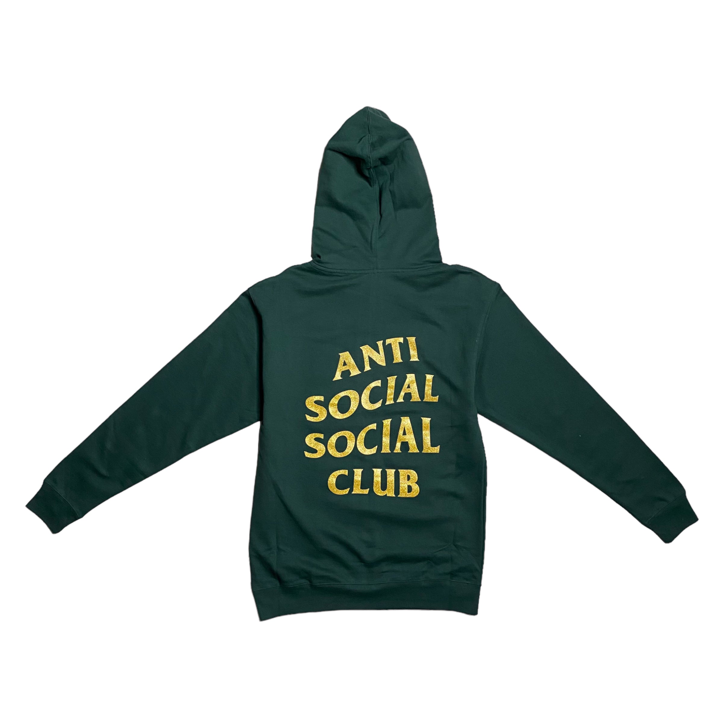 ASSC Glitter Hoodie Forest Green