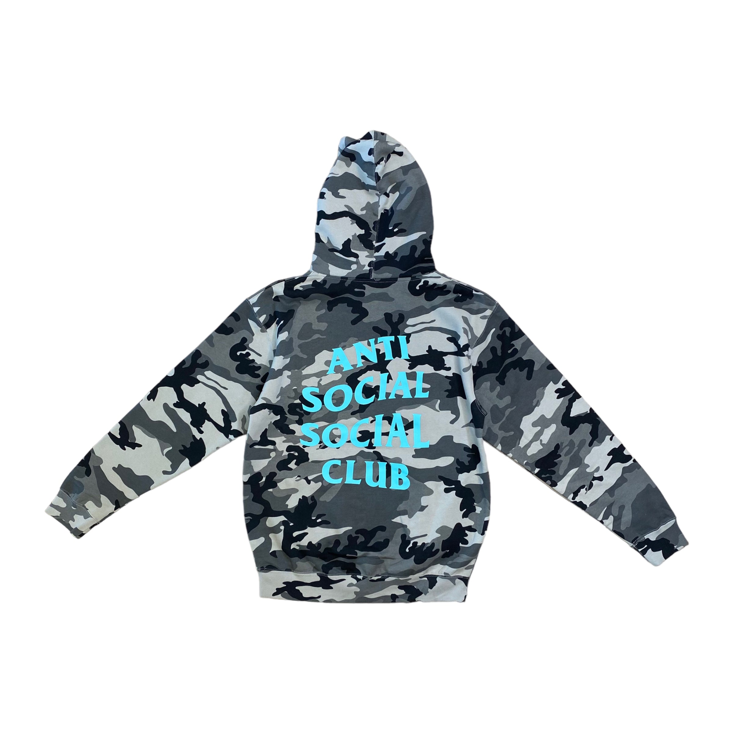 ASSC Melrose Hoodie Camo Teal